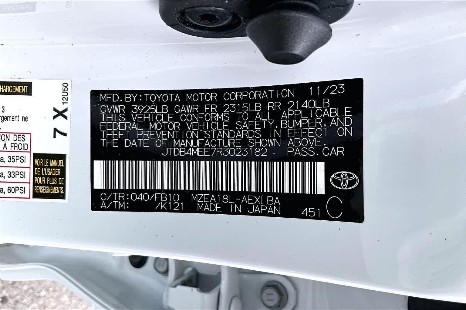 Used 2024 Toyota Corolla LE FWD image 33