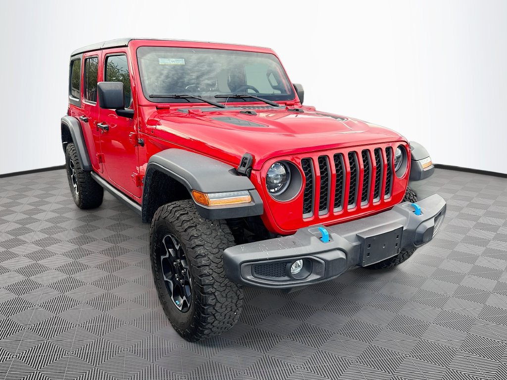Certified 2023 Jeep Wrangler Unlimited Rubicon 4xe w/ Cold Weather Group AWD/4WD image 4