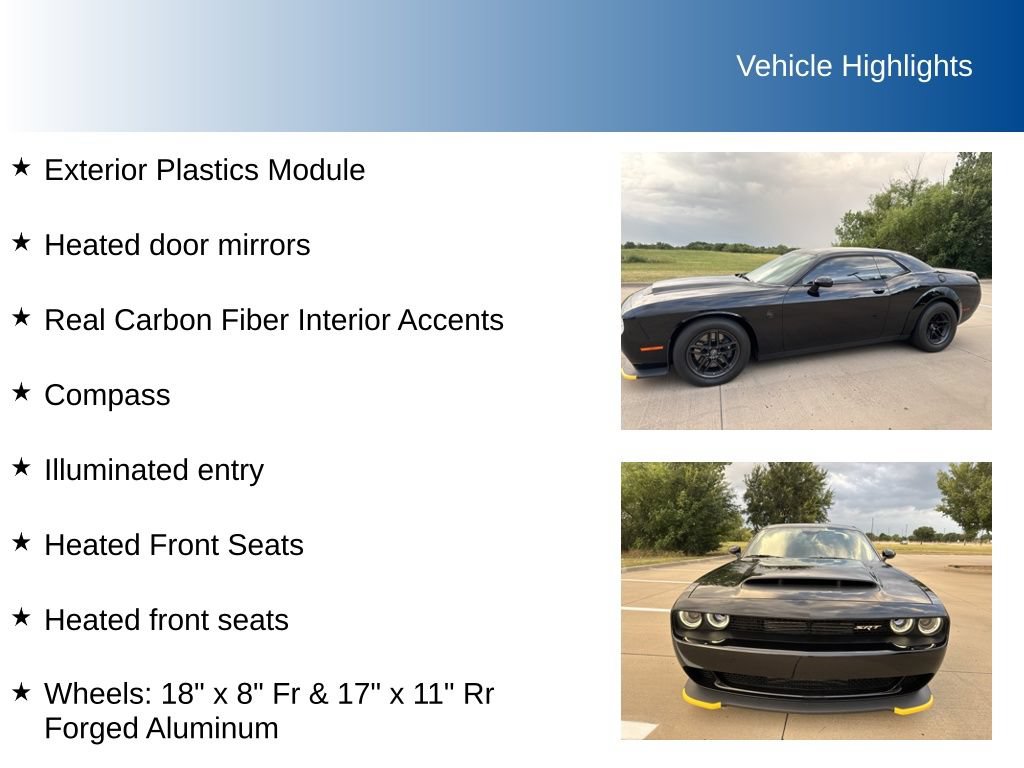 Used 2023 Dodge Challenger SRT Hellcat Redeye RWD image 20