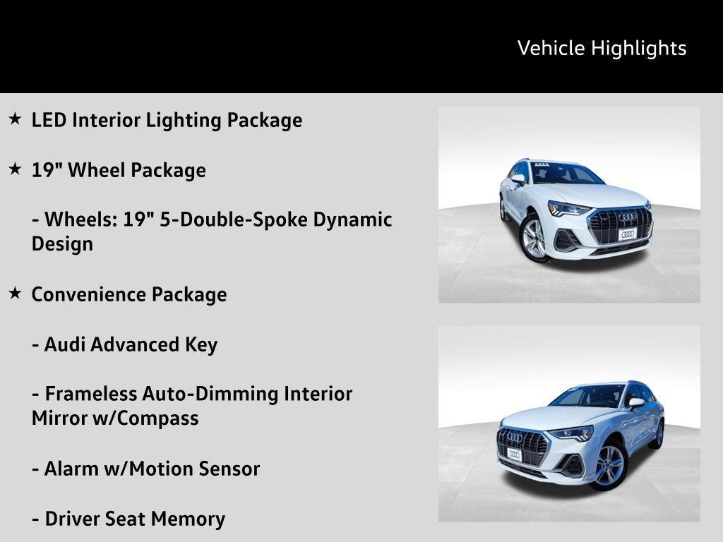 Certified 2023 Audi Q3 2.0T Premium w/ Convenience Package image 18