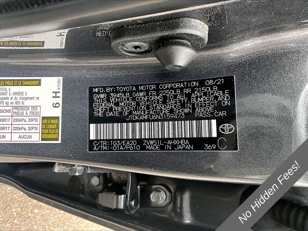 Used 2022 Toyota Prius XLE FWD image 28