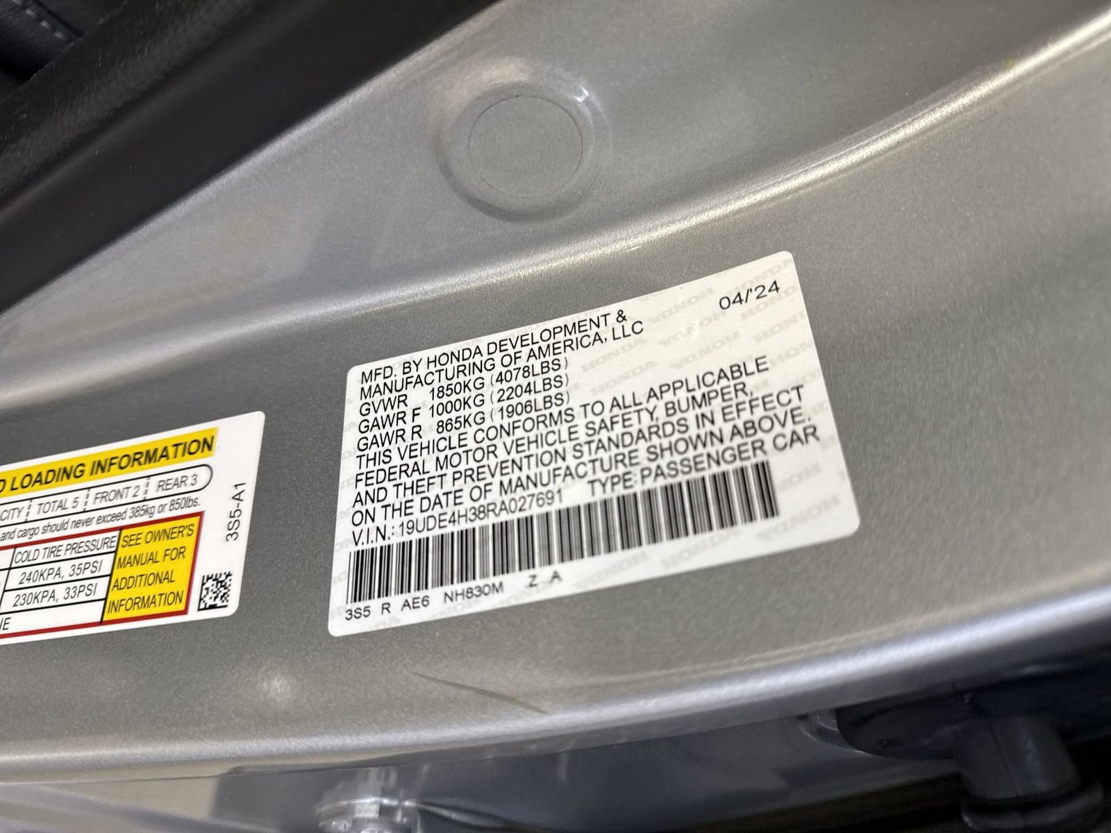 Certified 2024 Acura Integra A-Spec image 36