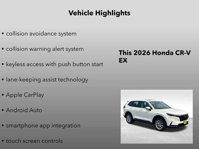 New 2026 Honda CR-V EX image 10
