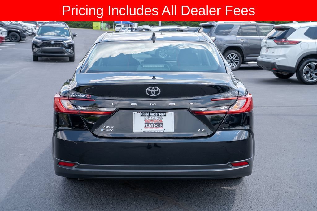 Used 2025 Toyota Camry LE w/ Convenience Package AWD/4WD image 4