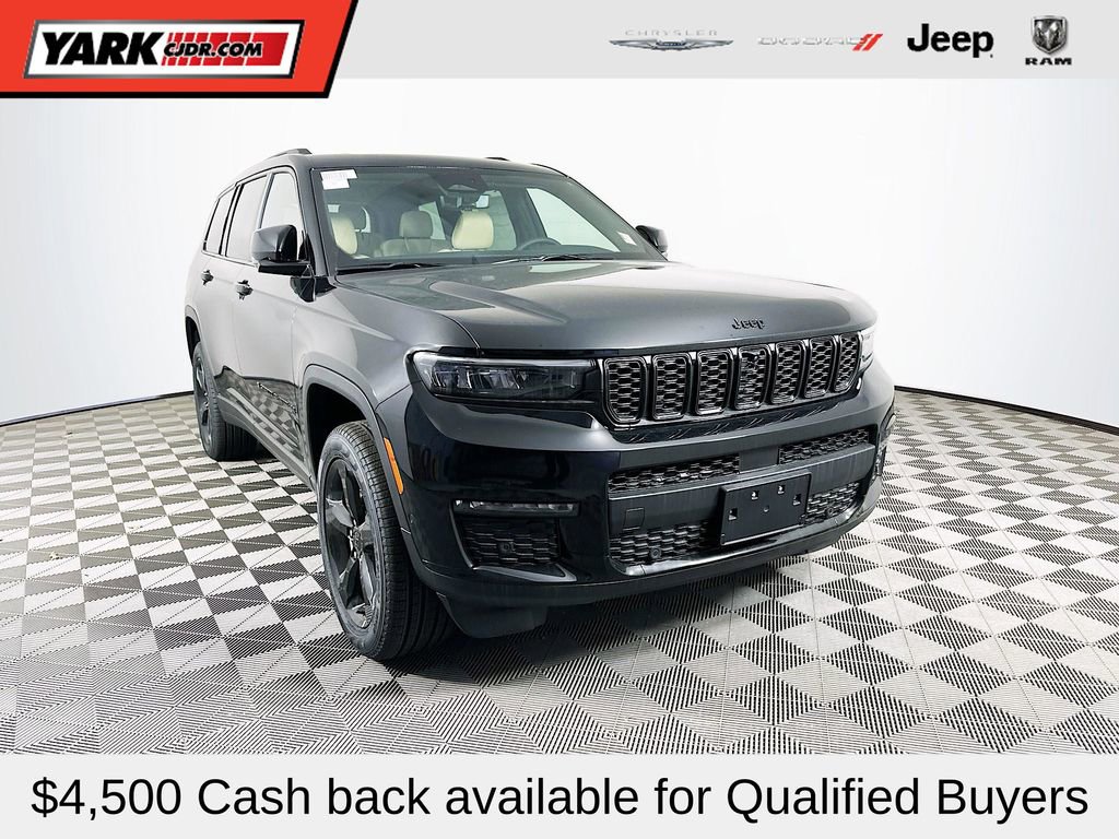 New 2025 Jeep Grand Cherokee L Limited w/ Luxury Tech Group II