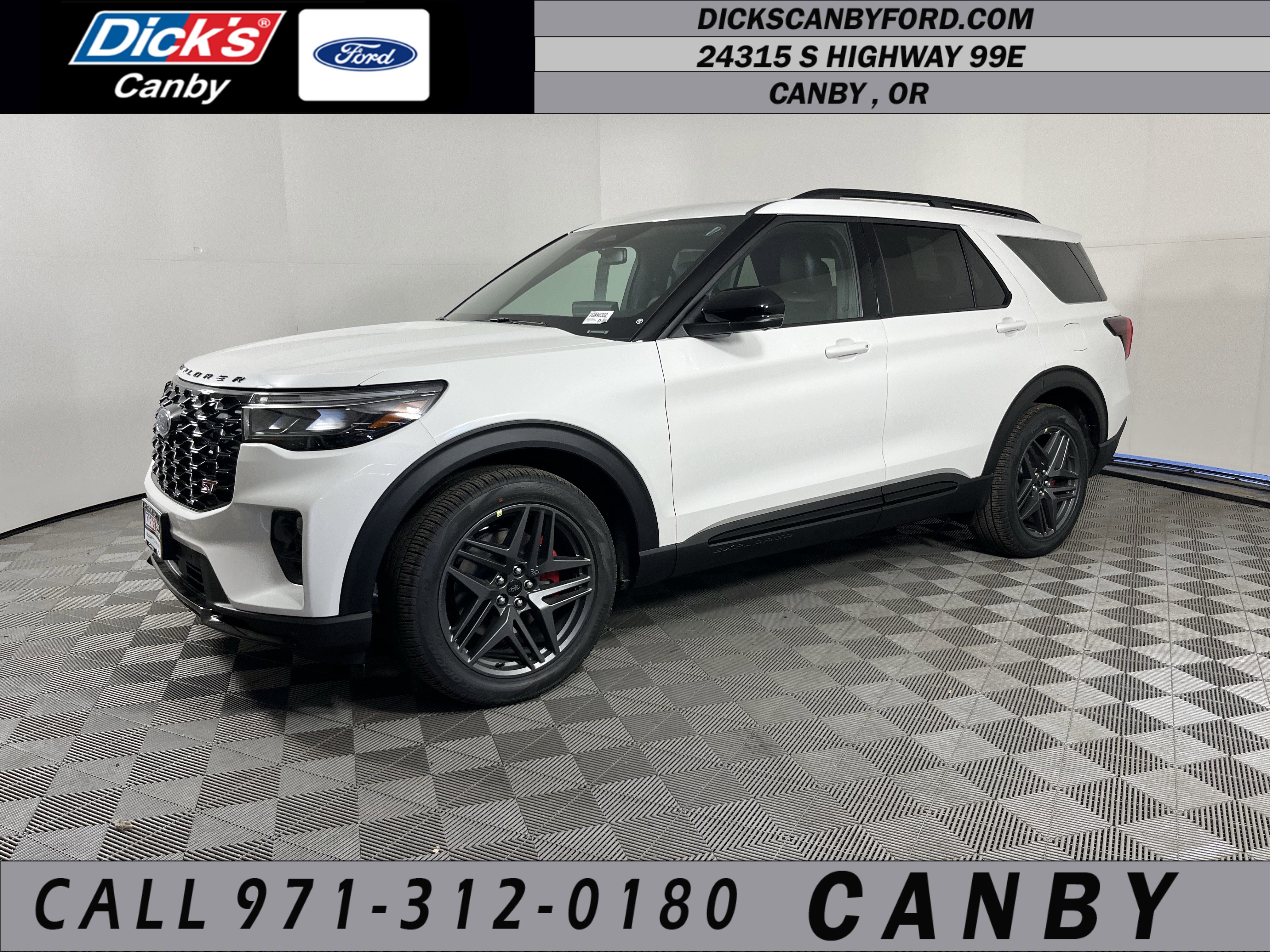 New 2026 Ford Explorer ST w/ Sun And Sound Package AWD/4WD image 1