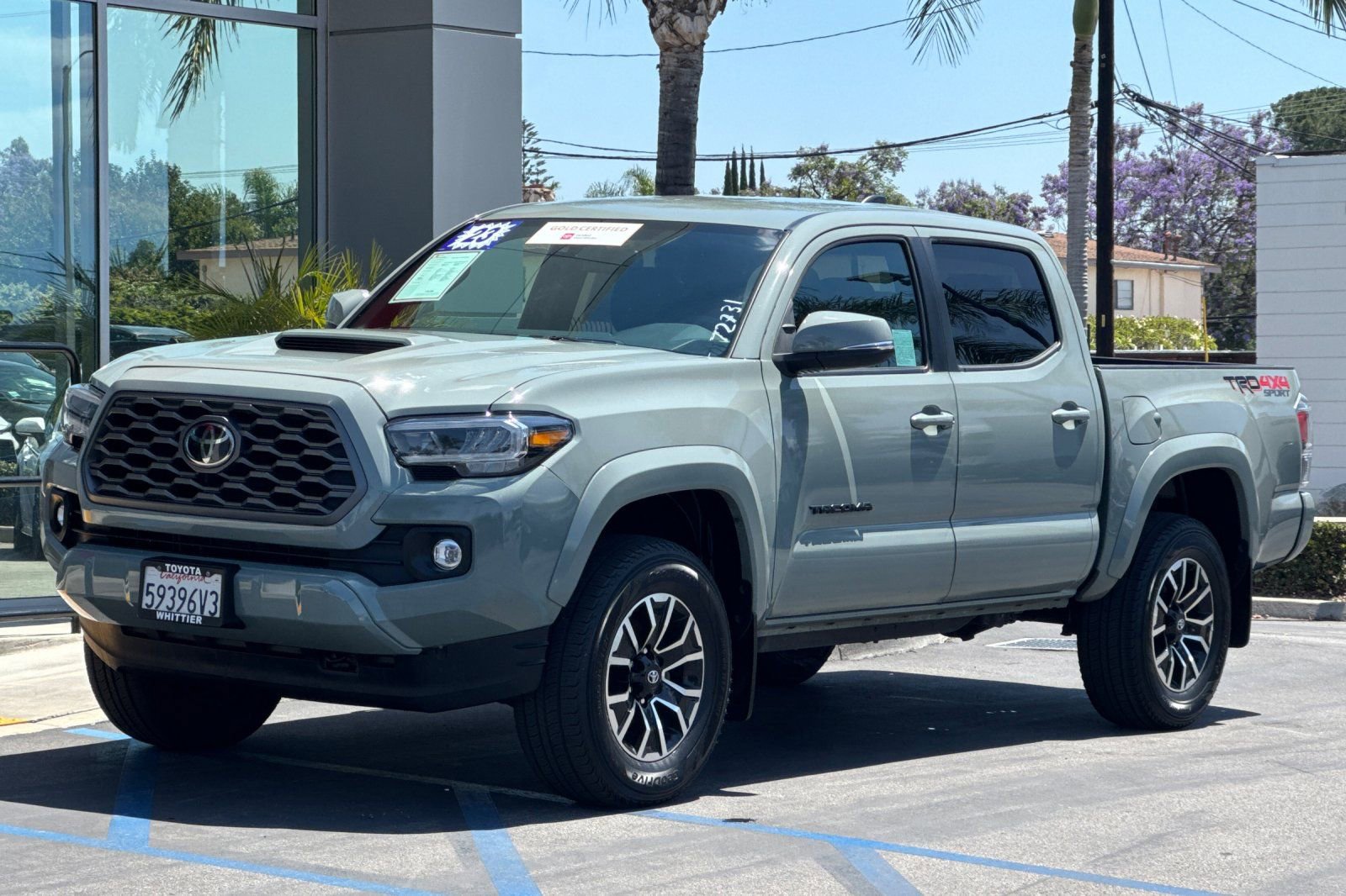Used 2023 Toyota Tacoma TRD Sport w/ Black Out Package (TMS) AWD/4WD image 10