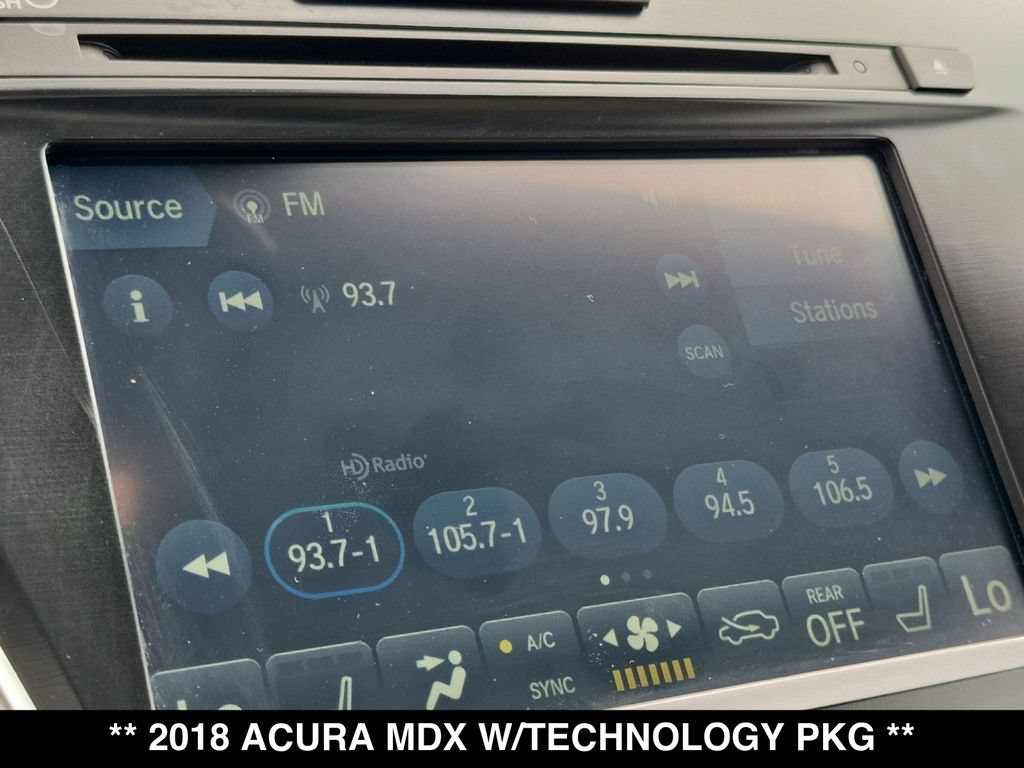 Used 2018 Acura MDX w/ Technology Package AWD/4WD image 23