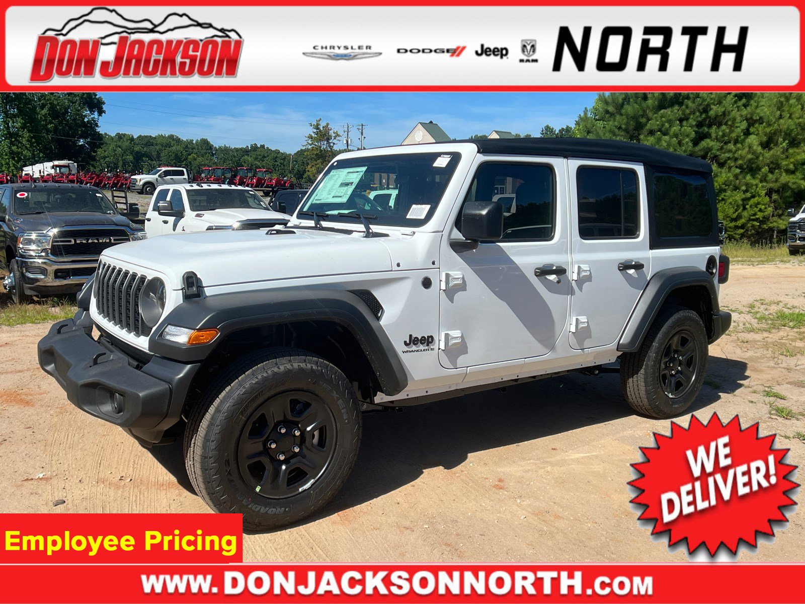 New 2025 Jeep Wrangler Sport