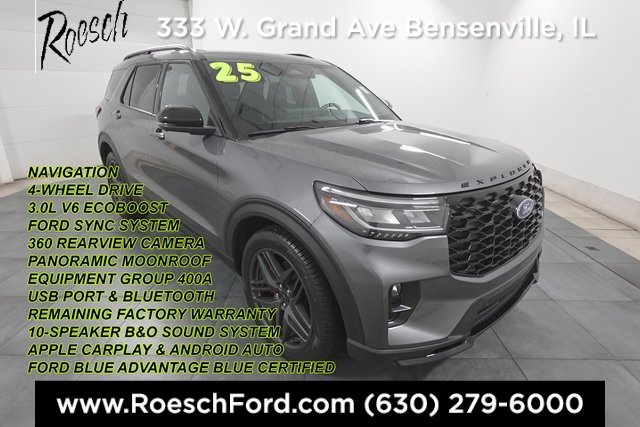 Certified 2025 Ford Explorer ST