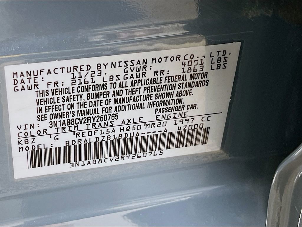 Used 2024 Nissan Sentra SV w/ Trunk Package image 25