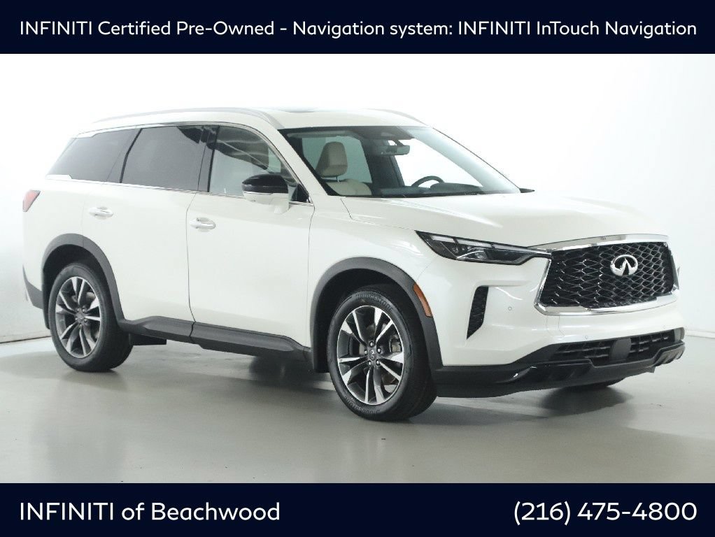 Used 2023 INFINITI QX60 Luxe w/ Performance Audio Package AWD/4WD image 1