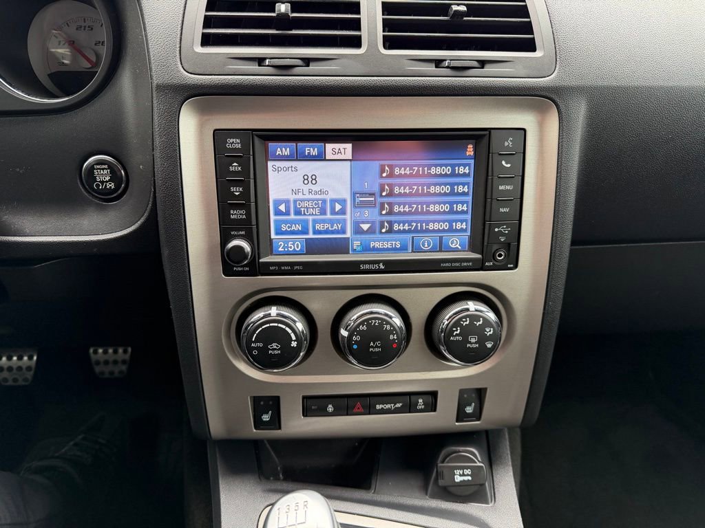 Used 2012 Dodge Challenger SRT8 Yellow Jacket w/ Premium Sound Group RWD image 16