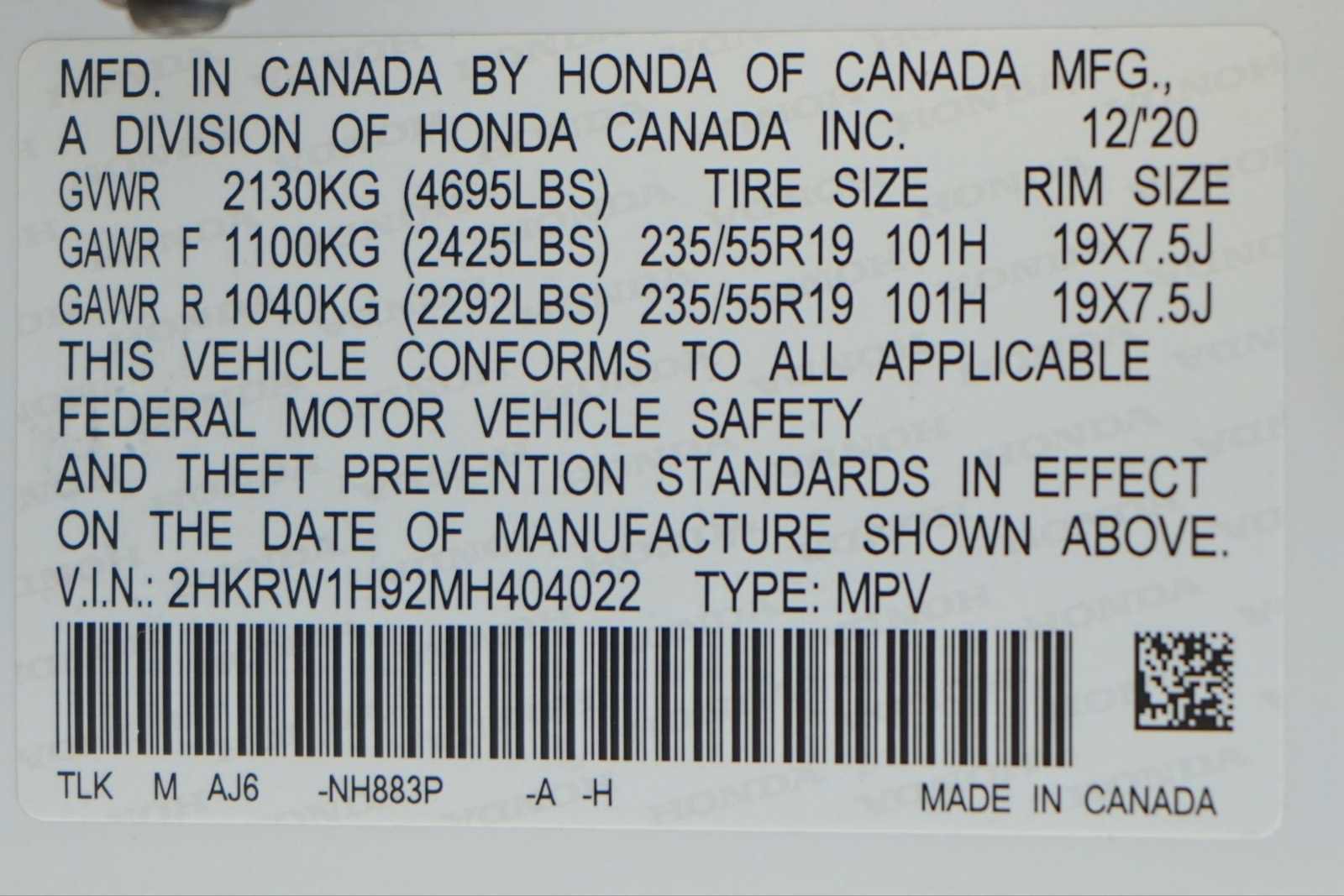 Used 2021 Honda CR-V Touring image 30