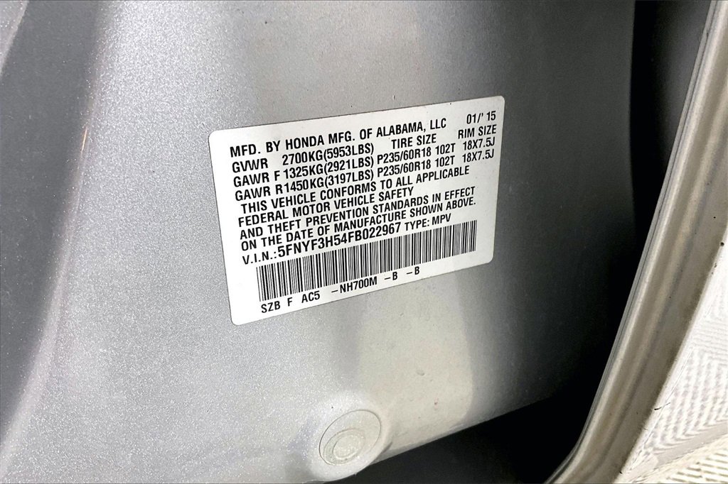 Used 2015 Honda Pilot EX-L image 27