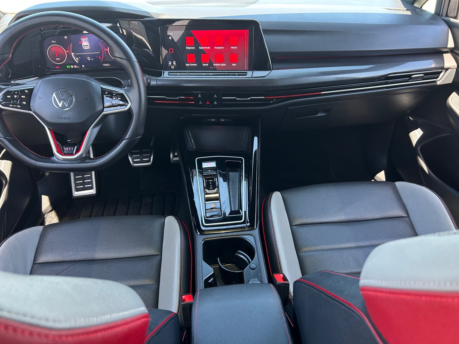 Certified 2024 Volkswagen GTI SE w/ SE Leather Seats Package FWD image 19