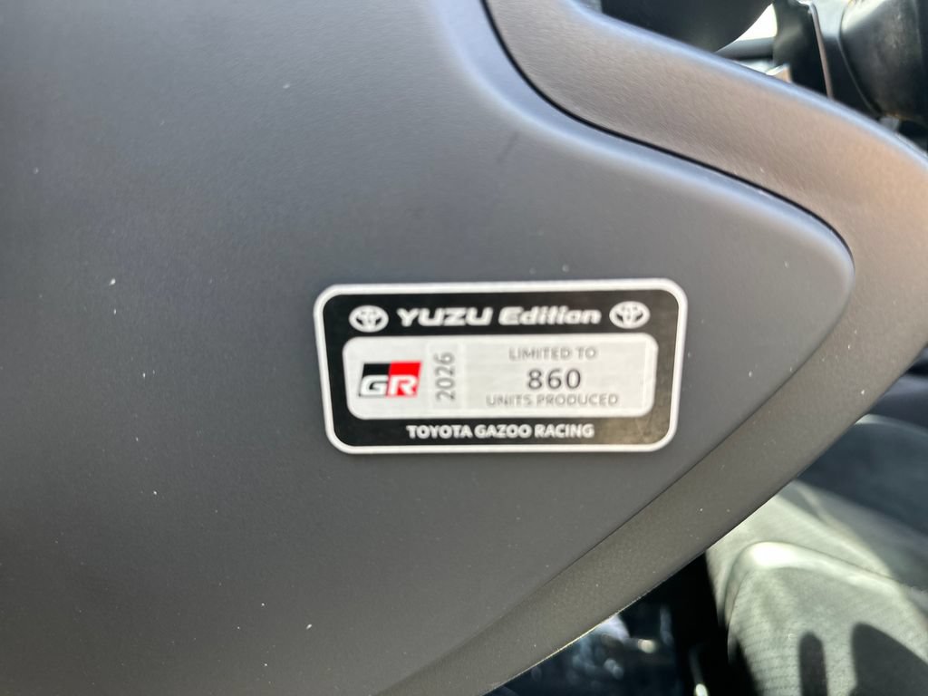 Certified 2026 Toyota GR86 YUZU Limited w/ GR Aero Kit RWD image 11