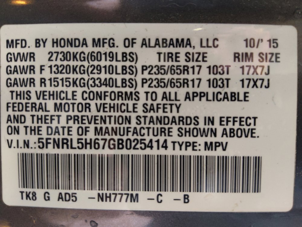 Used 2016 Honda Odyssey EX-L image 33