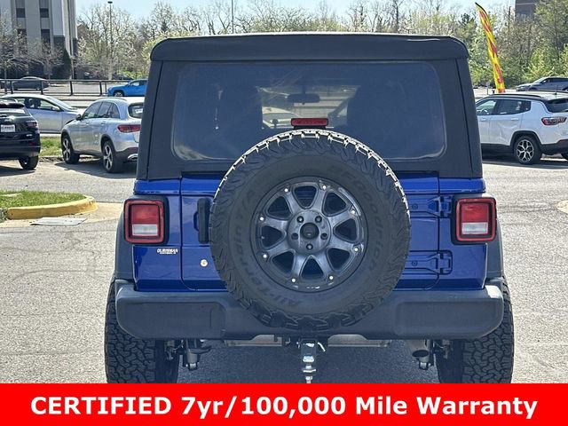 Certified 2020 Jeep Wrangler Unlimited Sport S image 3