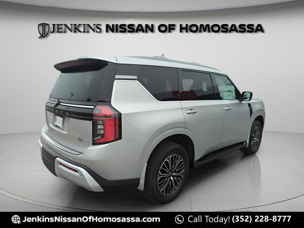 New 2026 Nissan Armada SL w/ Captain's Chari Seat Package RWD image 3