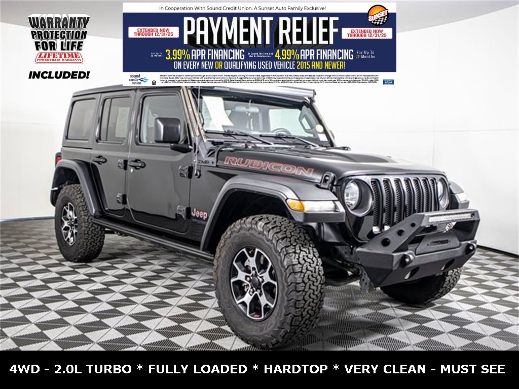 Used 2021 Jeep Wrangler Unlimited Rubicon
