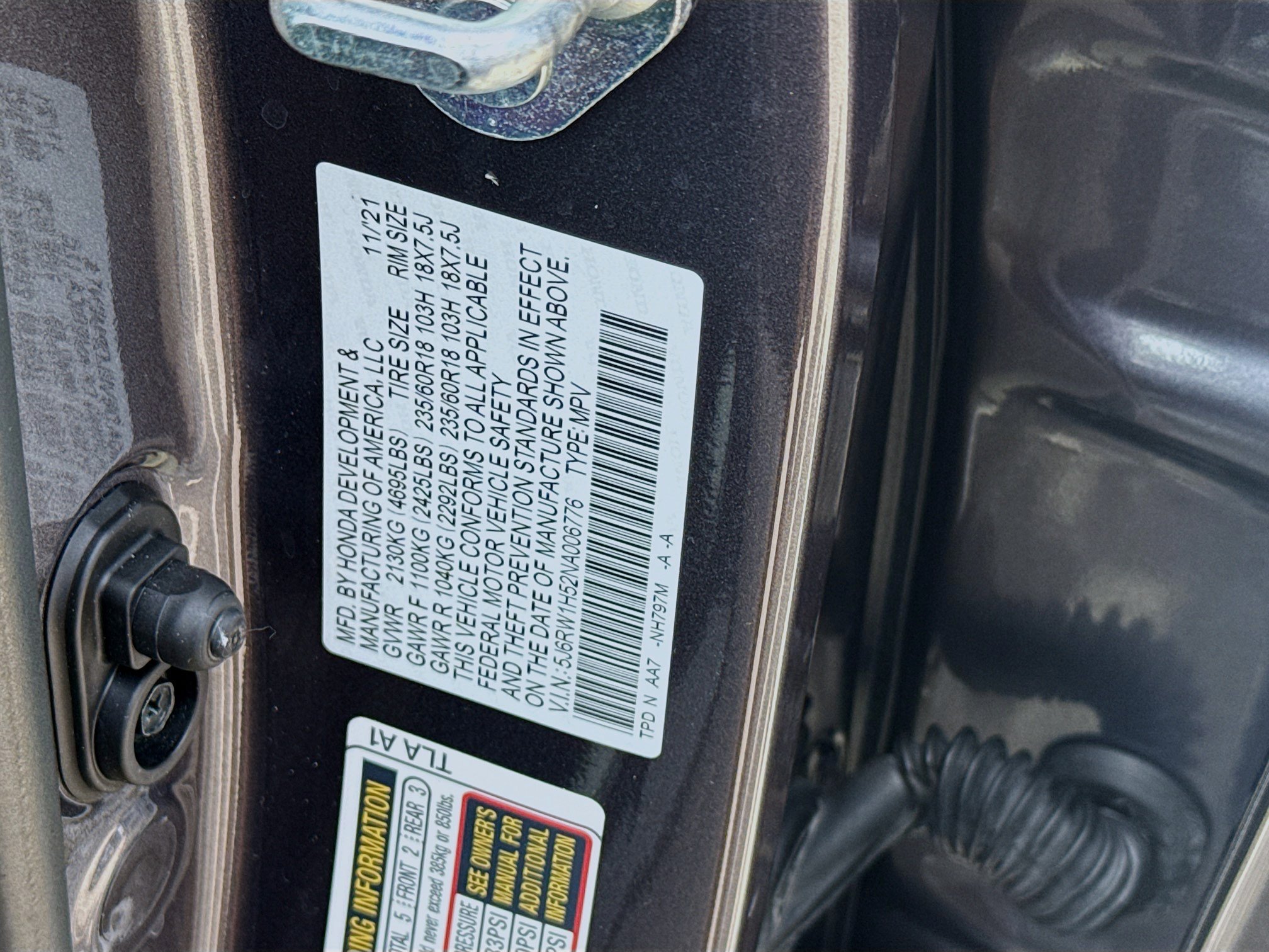 Certified 2022 Honda CR-V EX image 37