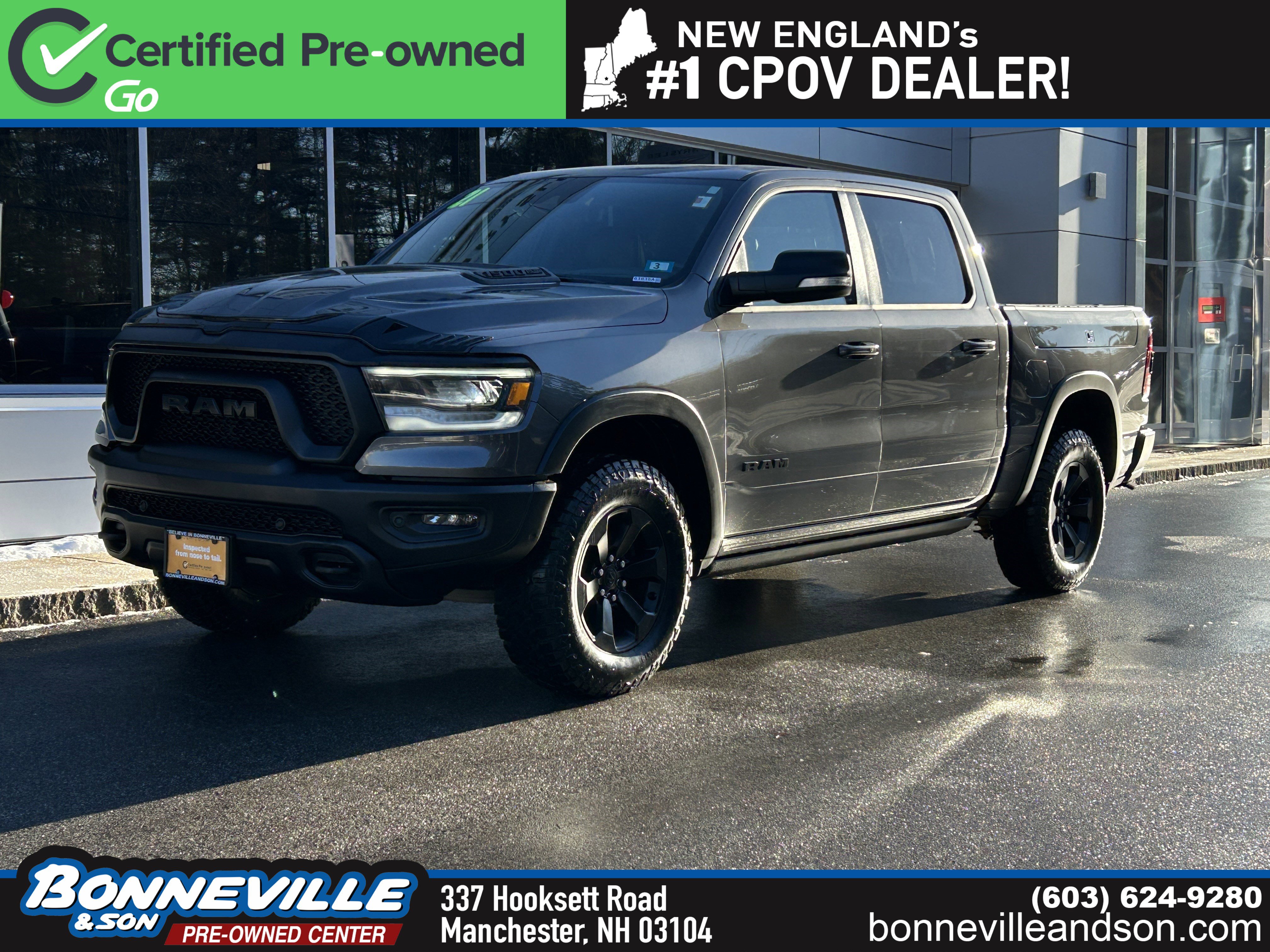 Certified 2021 RAM 1500 Rebel w/ Rebel Level 2 Equipment Group