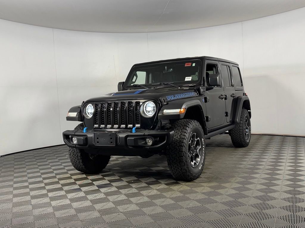 Used 2023 Jeep Wrangler Unlimited Rubicon 4xe w/ Steel Bumper Group image 3