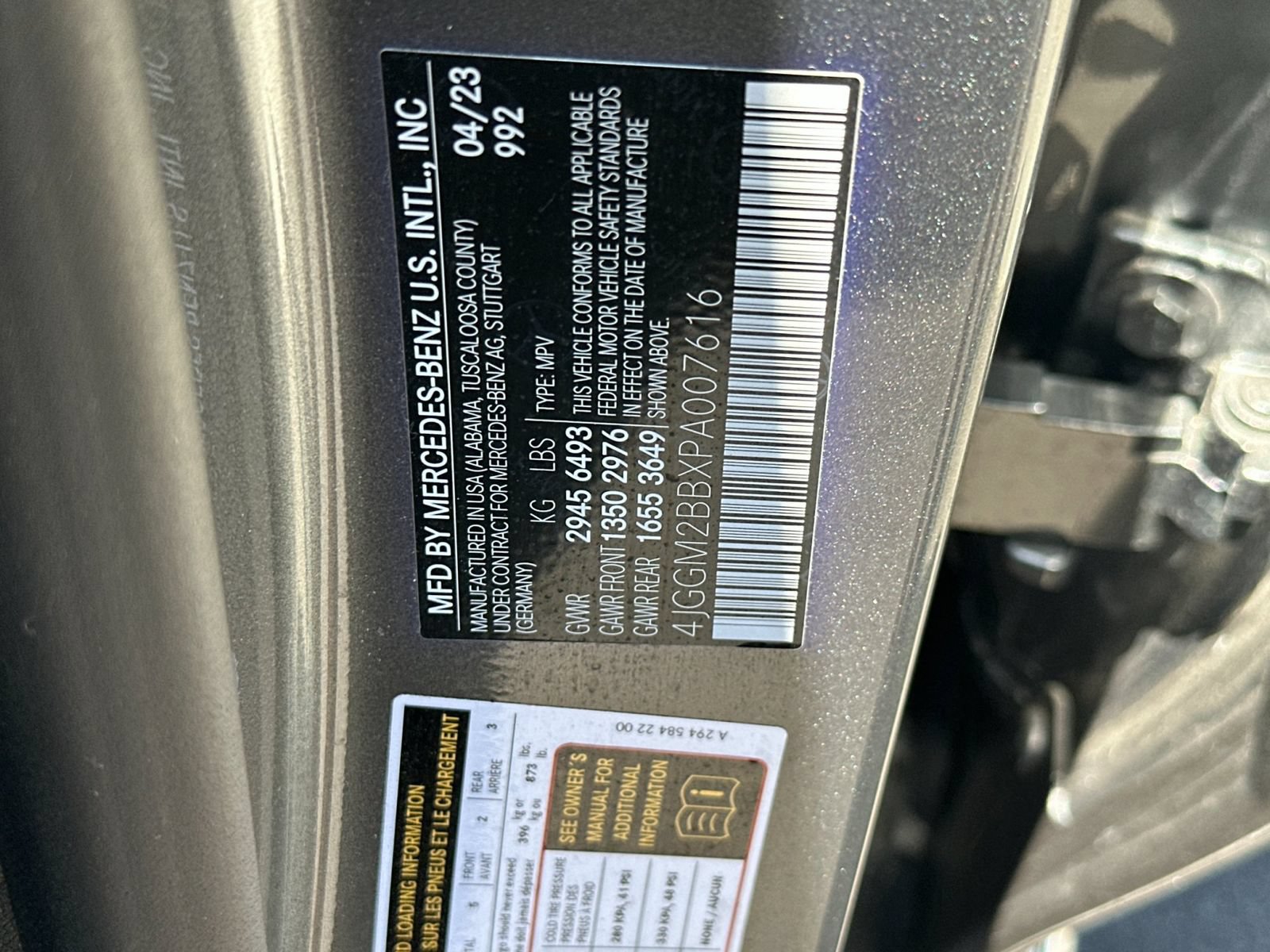 Used 2023 Mercedes-Benz EQE 350+ SUV image 37
