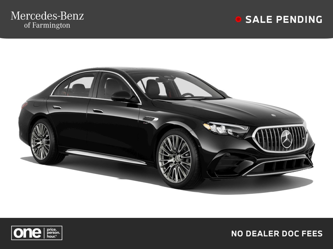 New 2026 Mercedes-Benz E 53 AMG e 4MATIC Sedan image 1