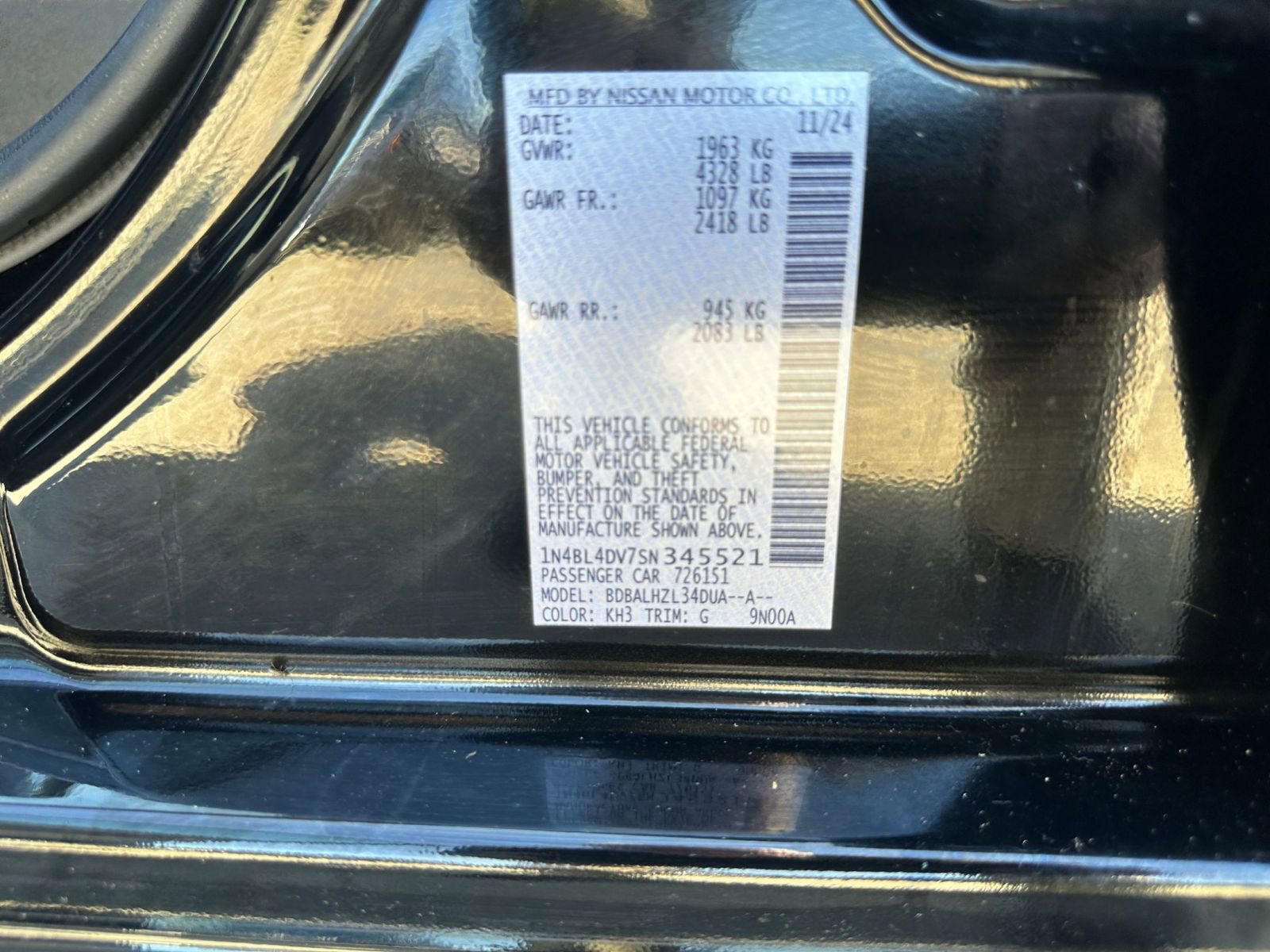 Used 2025 Nissan Altima 2.5 SV image 30