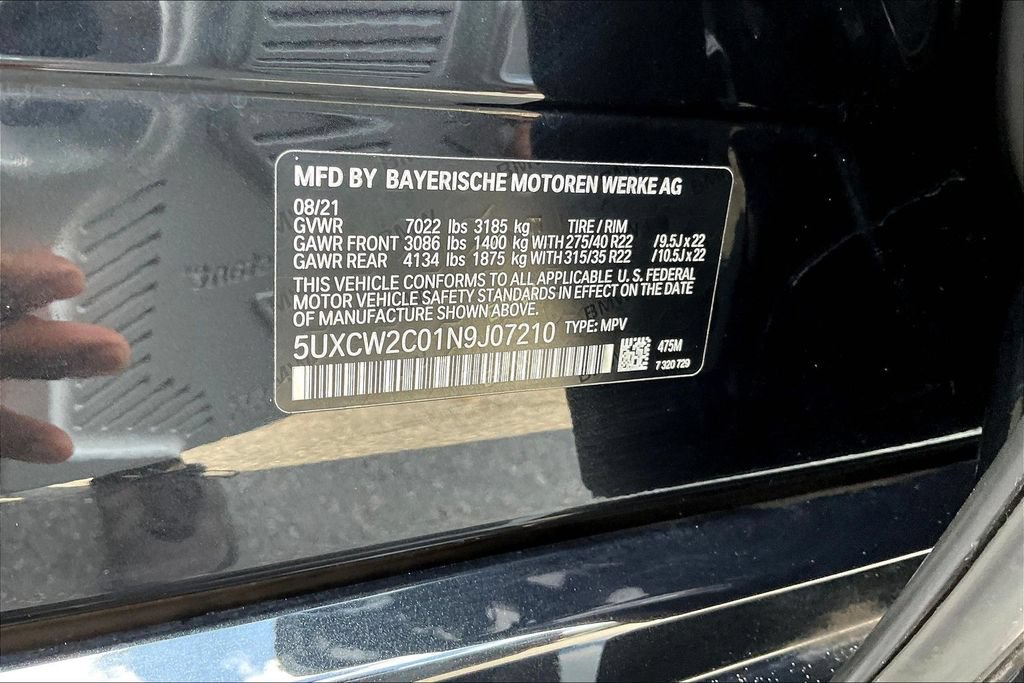 Used 2022 BMW X7 xDrive40i w/ M Sport Package AWD/4WD image 18