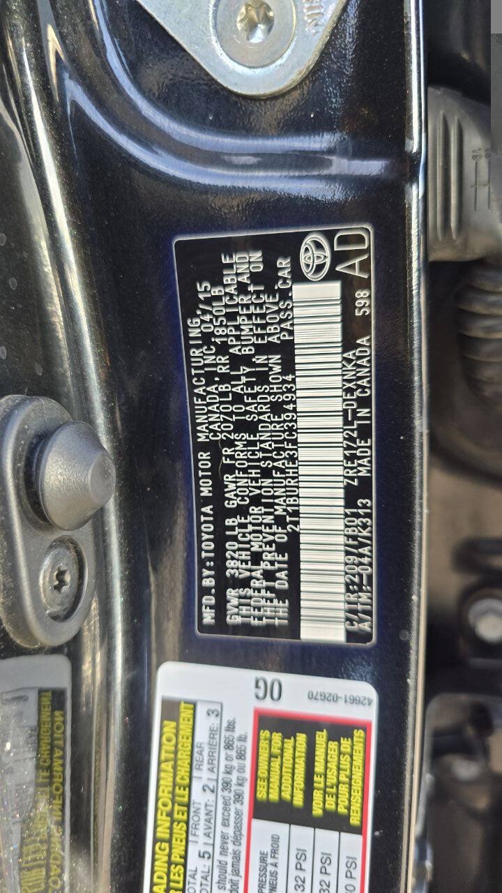 Used 2015 Toyota Corolla LE FWD image 57
