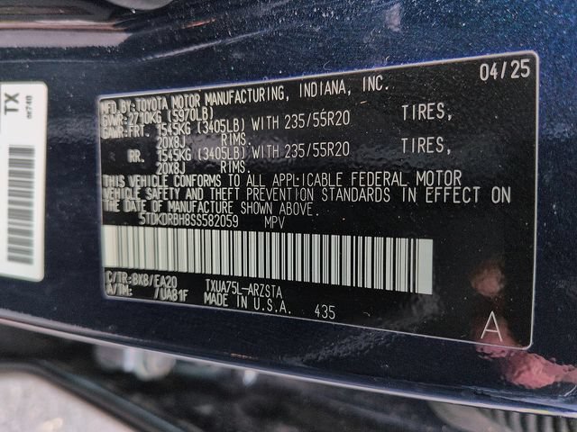 Certified 2025 Toyota Highlander XSE AWD/4WD image 15