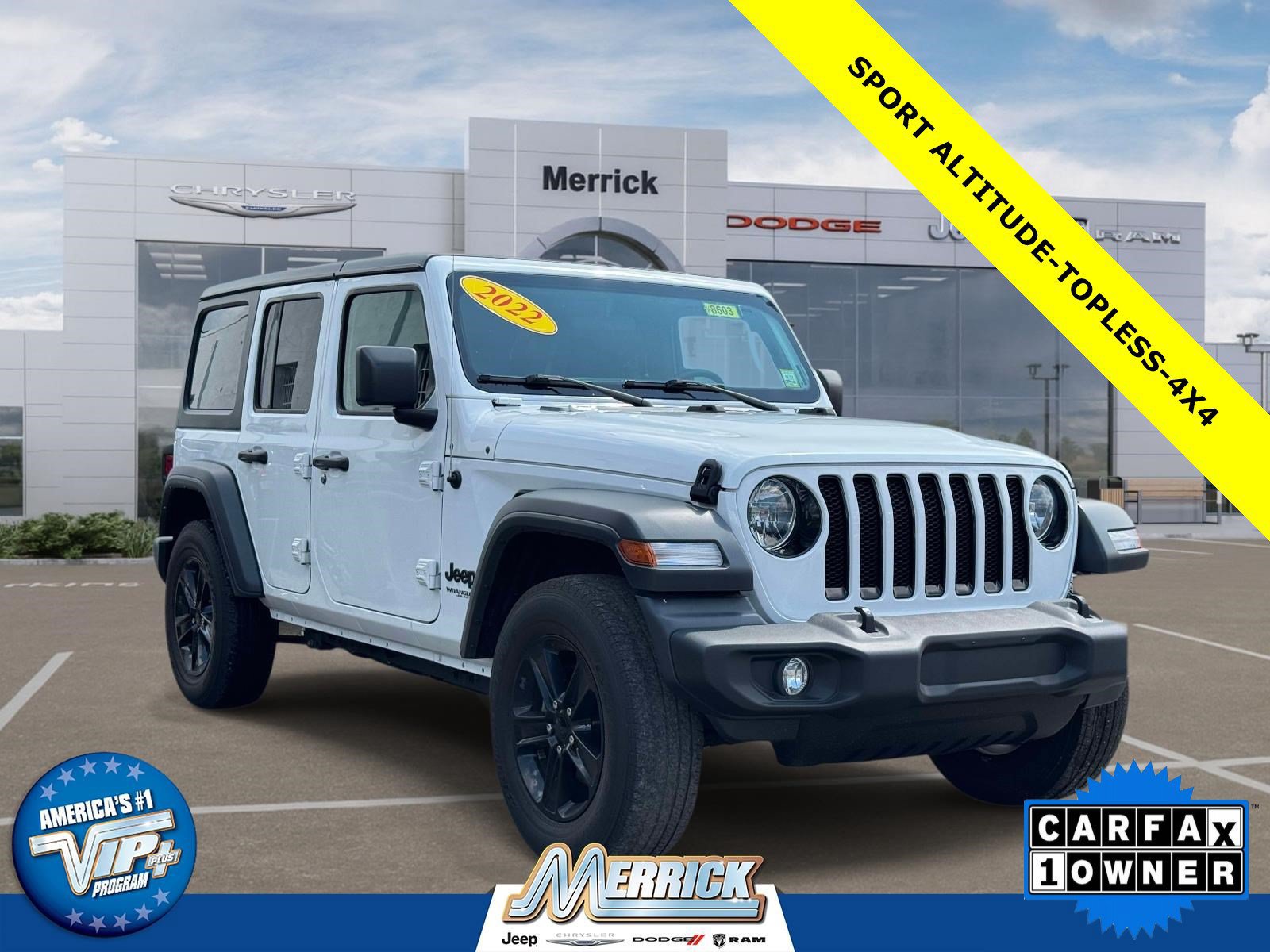 Used 2022 Jeep Wrangler Unlimited Sport