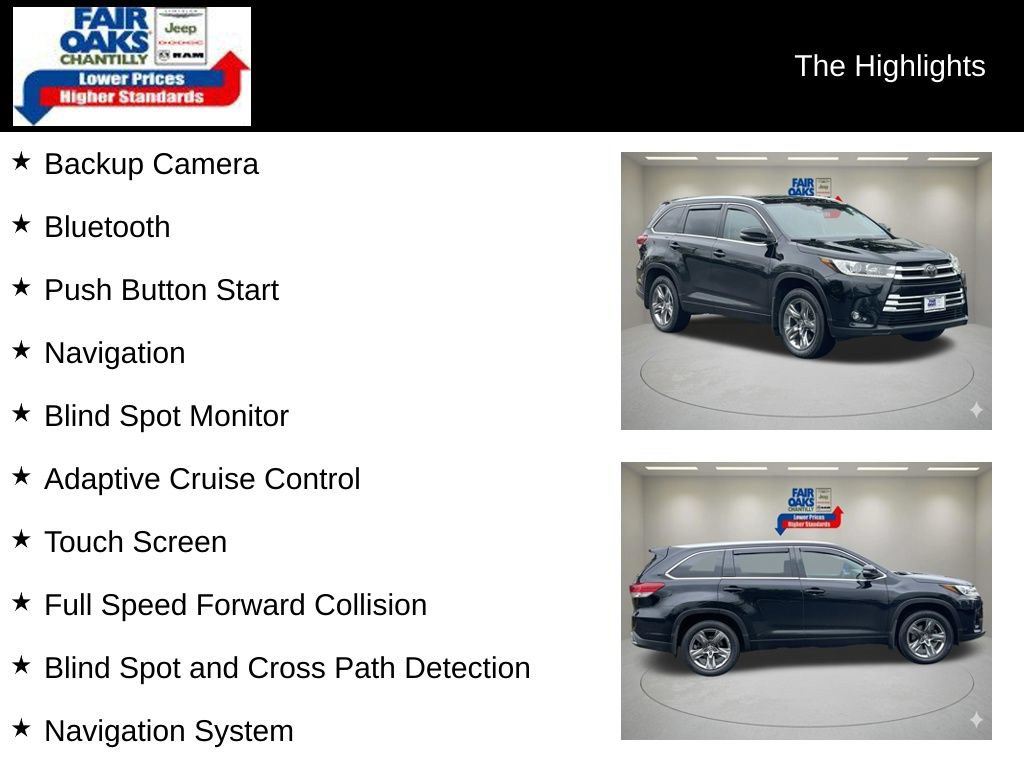 Used 2019 Toyota Highlander Limited AWD/4WD video 2