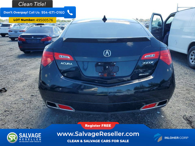 Used 2010 Acura ZDX w/ Advance Package AWD/4WD image 8