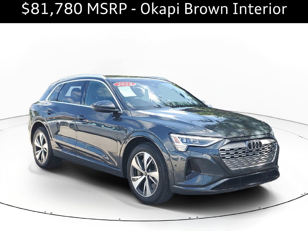 Certified 2024 Audi Q8 e-tron Premium Plus w/ Premium Plus Package AWD/4WD image 1