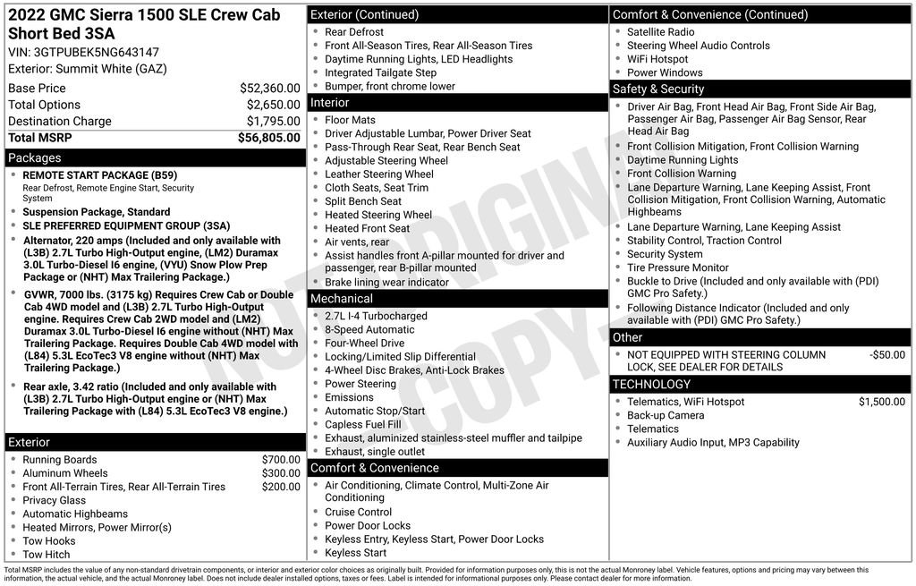 Used 2022 GMC Sierra 1500 SLE image 11