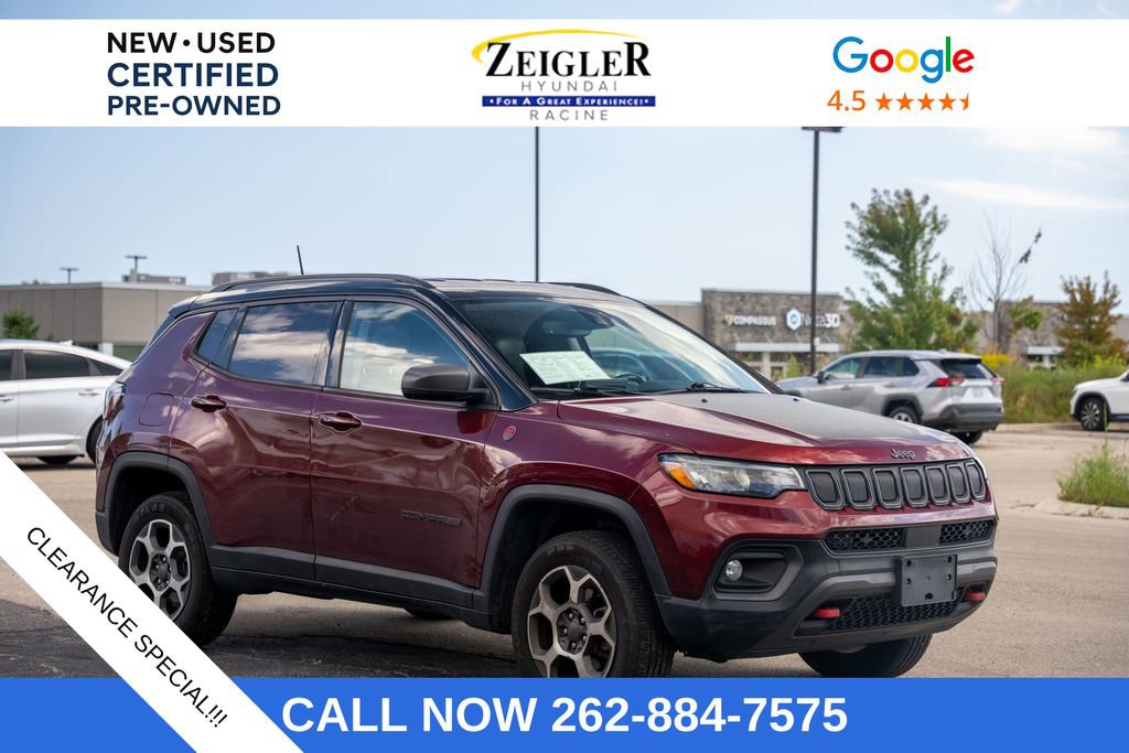 Used 2022 Jeep Compass Trailhawk w/ Trailhawk Convenience Group