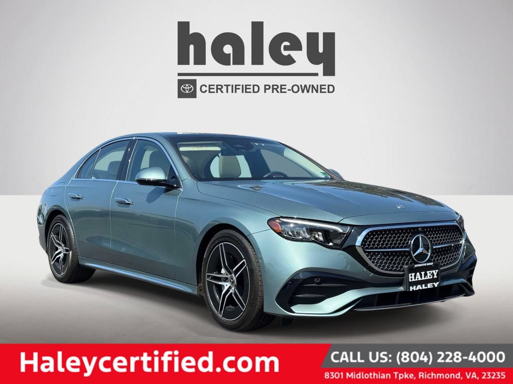 Used 2024 Mercedes-Benz E 350 4MATIC Sedan