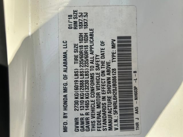 Used 2018 Honda Odyssey LX image 22