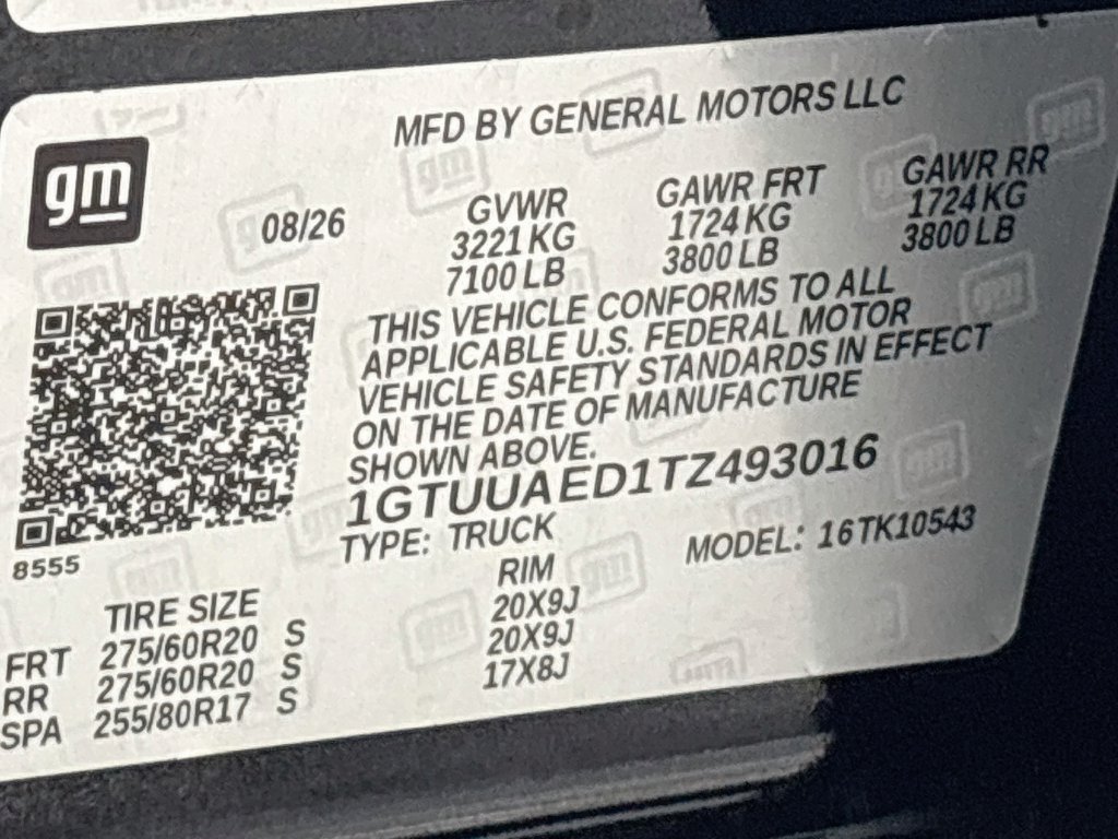 New 2026 GMC Sierra 1500 Pro w/ Graphite Edition AWD/4WD image 29