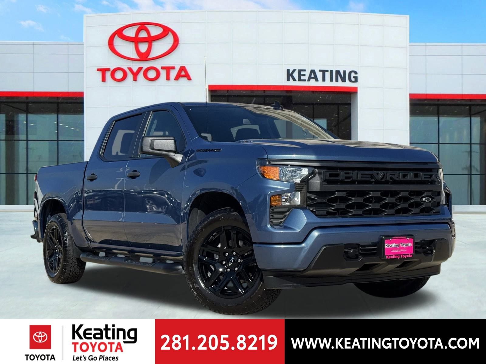 Used 2024 Chevrolet Silverado 1500 Custom w/ Turbomax Blackout Package