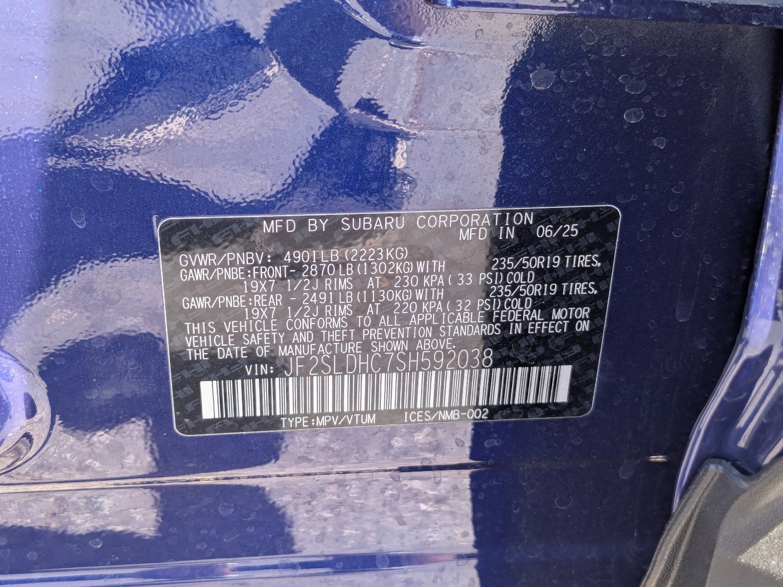 Certified 2025 Subaru Forester Sport w/ Popular Package #1 AWD/4WD image 32