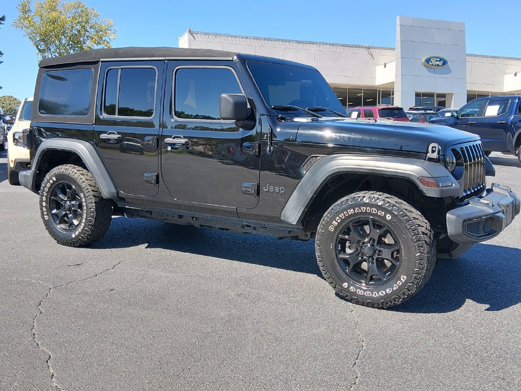 Used 2021 Jeep Wrangler Unlimited Sport AWD/4WD image 2