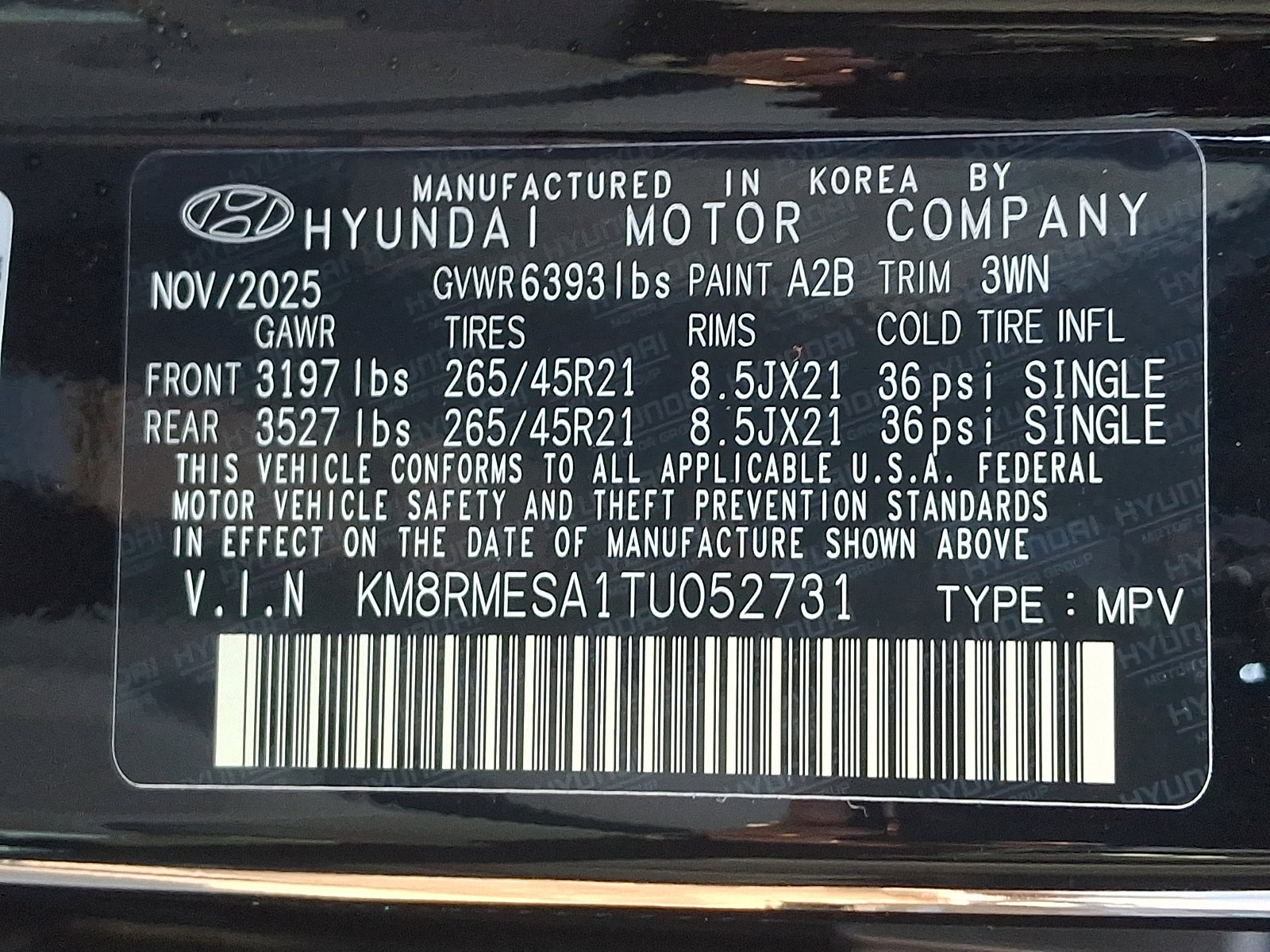 New 2026 Hyundai Palisade Calligraphy image 18