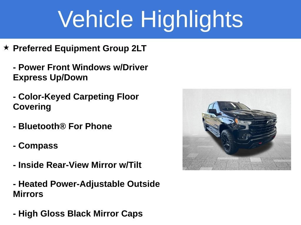 Used 2022 Chevrolet Silverado 1500 LT Trail Boss w/ Convenience Package II AWD/4WD image 4