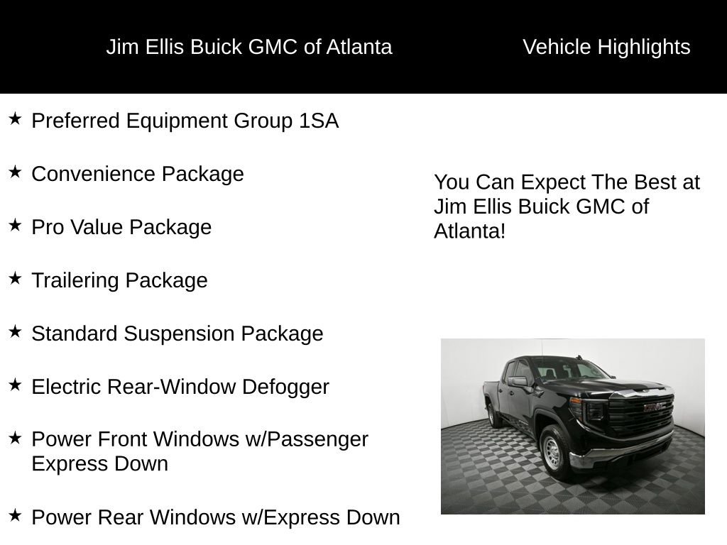 Used 2025 GMC Sierra 1500 Pro w/ Pro Value Package image 5