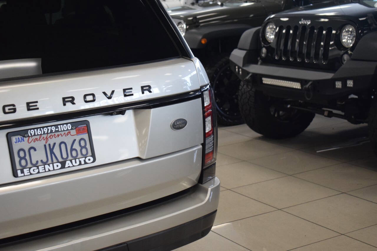 Used 2017 Land Rover Range Rover Supercharged image 24